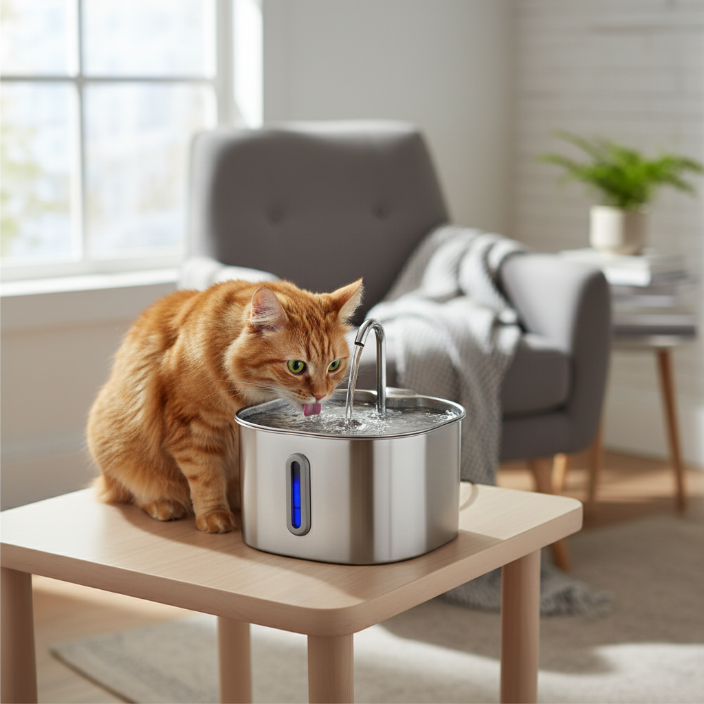 Fontanella CuorPet™️ 2.2L - Trasforma la salute del tuo gatto